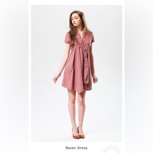 Prarie Underground “Raven” Summer Collection 2013 Rust Color 100% Cotton Dress